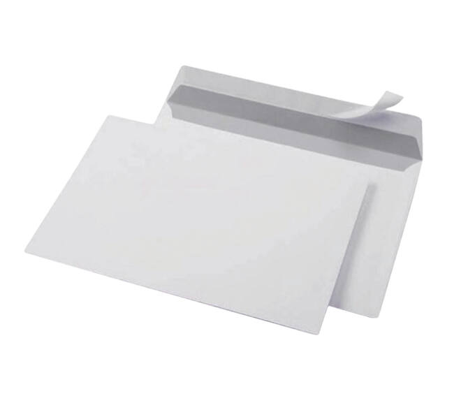 Envelop Quantore bank C6 114x162mm zelfklevend wit 25 stuks