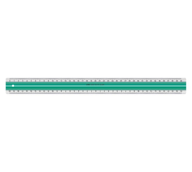 Liniaal Linex super S40 40cm transparant