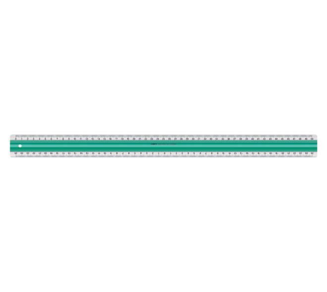 Liniaal Linex super S50 50cm transparant