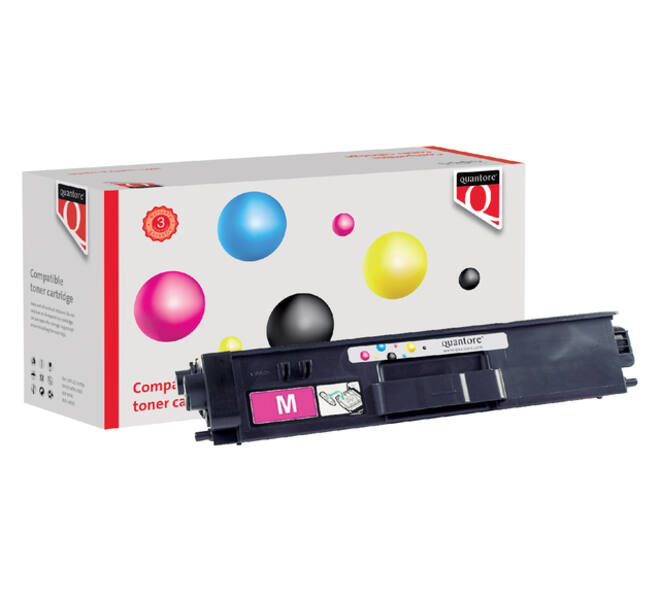 Toner Quantore alternatief tbv Brother TN-900M rood