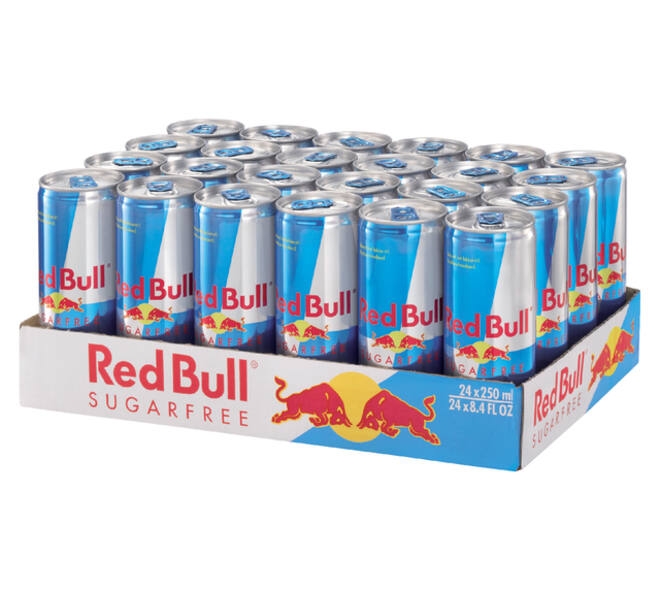 Energiedrank Red Bull sugarfree blik 250 ml