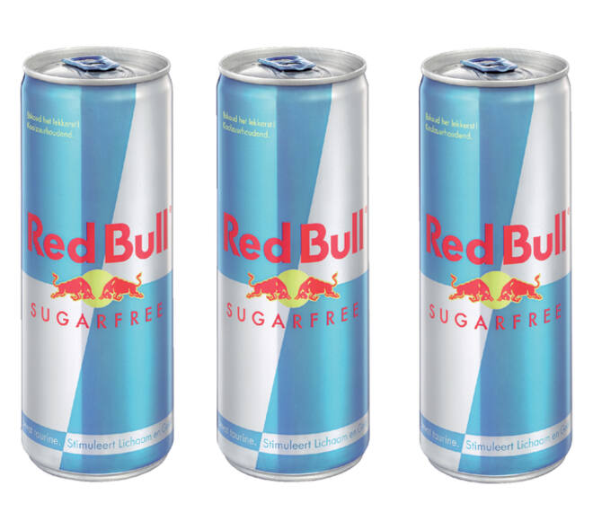 Energiedrank Red Bull sugarfree blik 250 ml