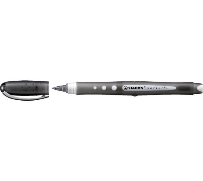 Rollerpen STABILO worker colorful 2019/46 medium zwart