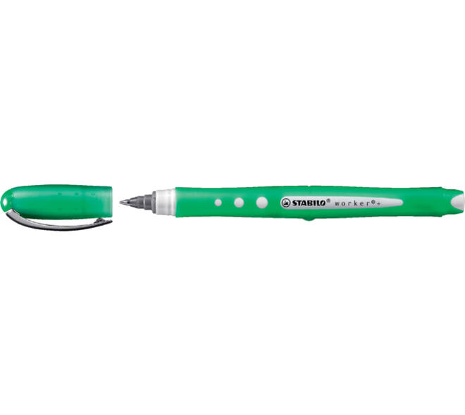 Rollerpen STABILO worker colorful 2019/36 medium groen