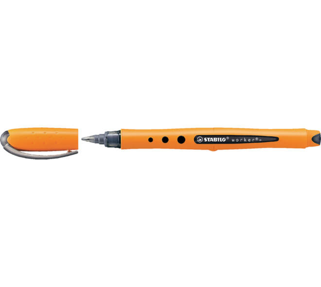 Rollerpen STABILO worker 2018/46 medium zwart