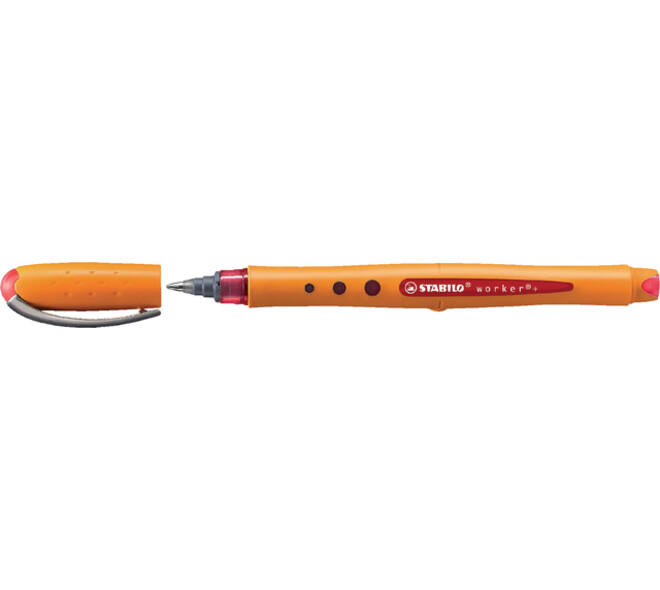 Rollerpen STABILO worker 2018/40 medium rood