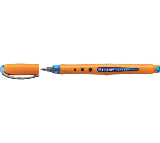 Rollerpen STABILO worker 2018/41 medium blauw
