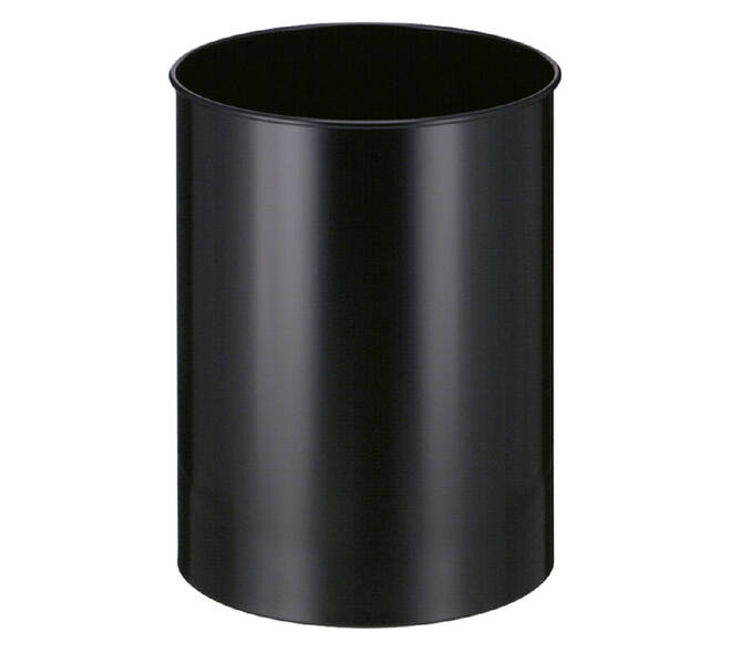 Papierbak Vepabins rond Ø33.5cm 30 liter zwart