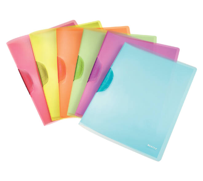 Klemmap Leitz Colorclip A4 PP assorti