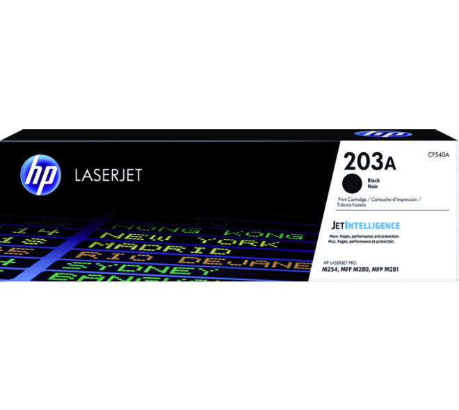 Tonercartridge HP CF540A 203A zwart
