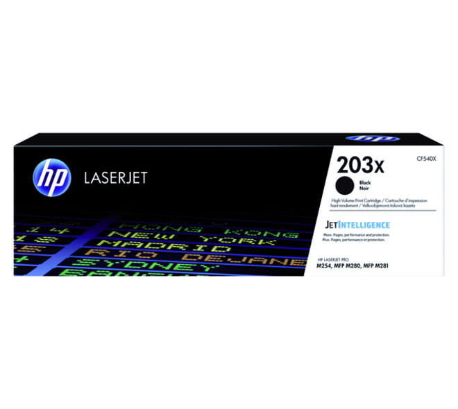 Tonercartridge HP CF540X 203X zwart