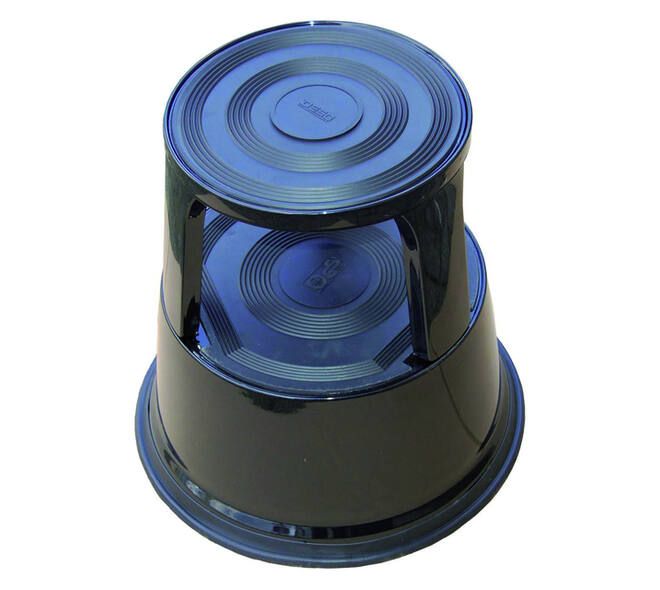 Opstapkruk Desq 420mm metaal zwart