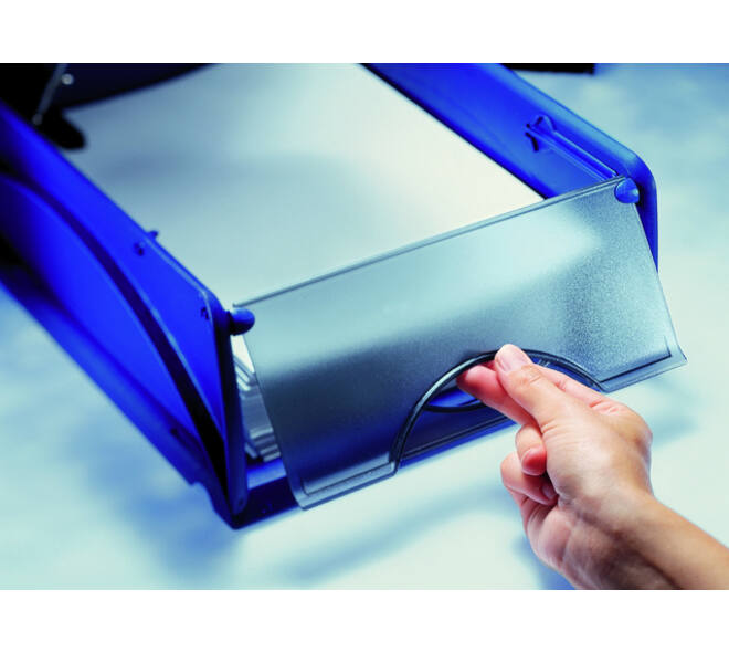 Sorteerbak Leitz 5231 Sorty met klep blauw