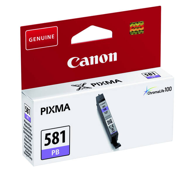 Inktcartridge Canon CLI-581 foto blauw