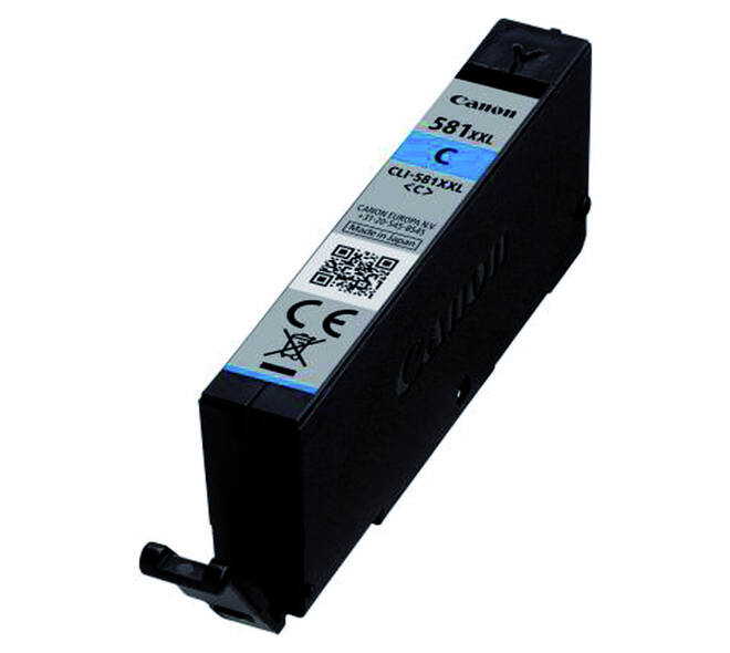 Inktcartridge Canon CLI-581XXL blauw