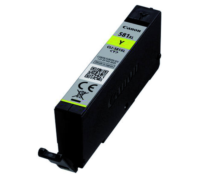 Inktcartridge Canon CLI-581XL geel