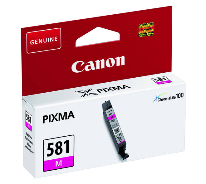 Inktcartridge Canon CLI-581 rood