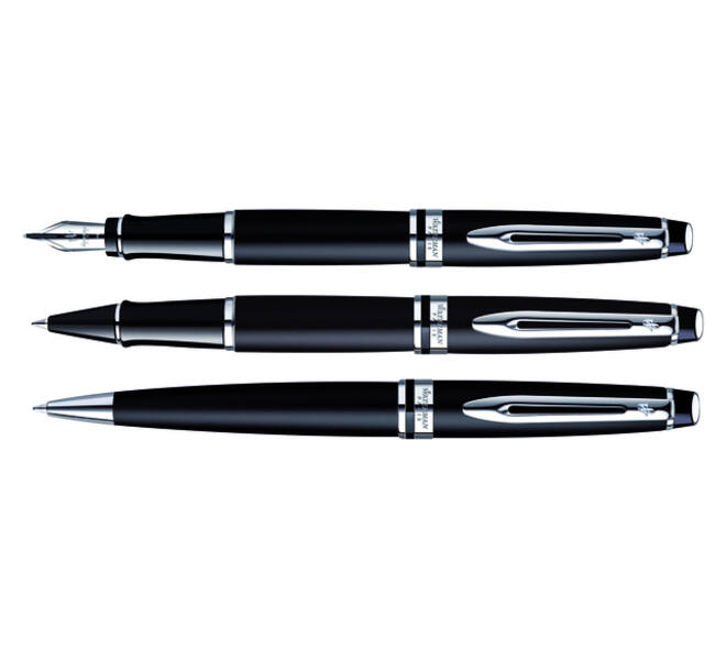 Vulpen Waterman Expert matt black CT medium