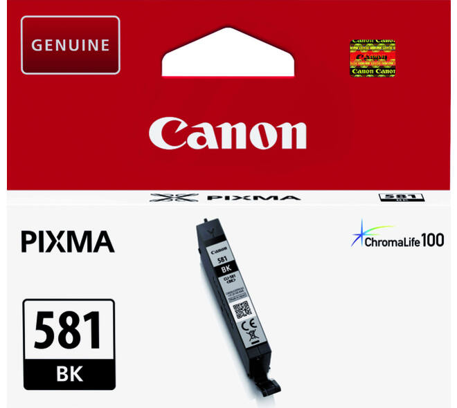 Inktcartridge Canon CLI-581 zwart