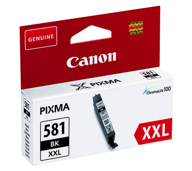 Inktcartridge Canon CLI-581XXL zwart