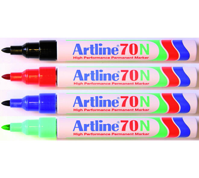 Viltstift Artline 70 rond 1.5mm zwart