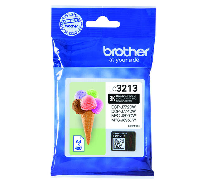 Inktcartridge Brother LC-3213BK zwart