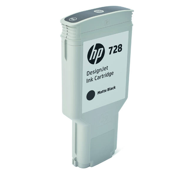 Inktcartridge HP F9J68A 728 mat zwart