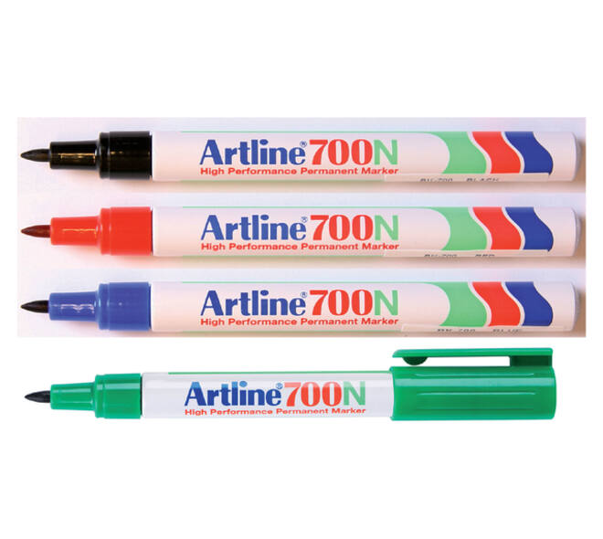 Viltstift Artline 700 rond 0.7mm zwart