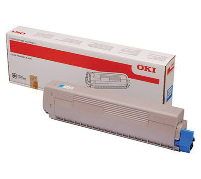Toner Oki 45862839 blauw