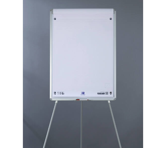 Flipoverpapier Oxford smart 650x980mm blanco 90 gram 20 vel