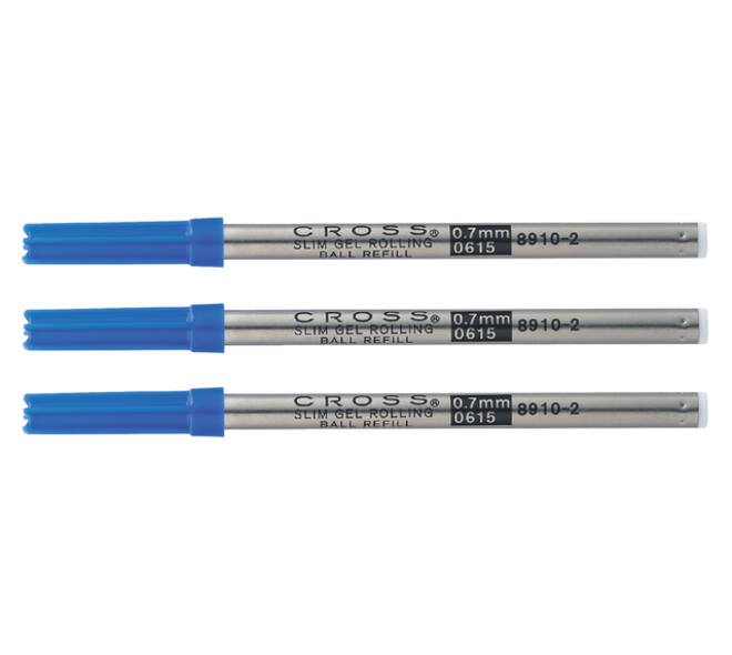 Rollerpenvulling Cross classic century en Click medium blauw