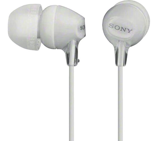 Oortelefoon Sony EX15LP basic wit
