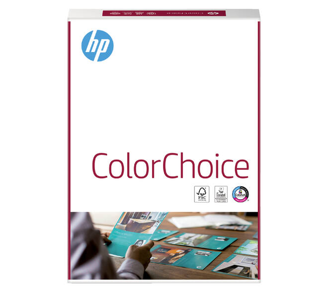 Kleurenlaserpapier HP Color Choice A4 120gr wit 250vel
