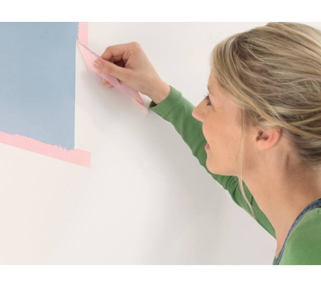 Afplaktape tesa®  Professional sensitive 25mx38mm roze