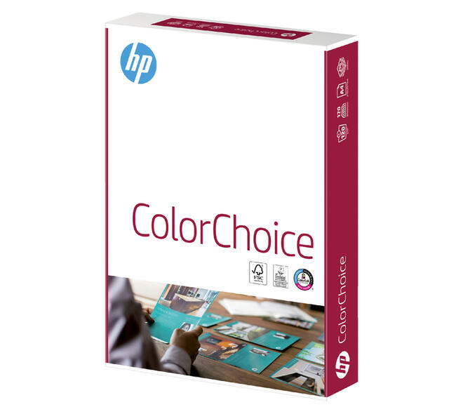 Kleurenlaserpapier HP Color Choice A4 120gr wit 250vel