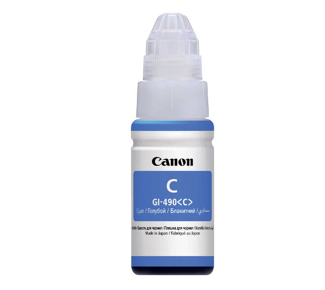 Navulinkt Canon GI-490 blauw