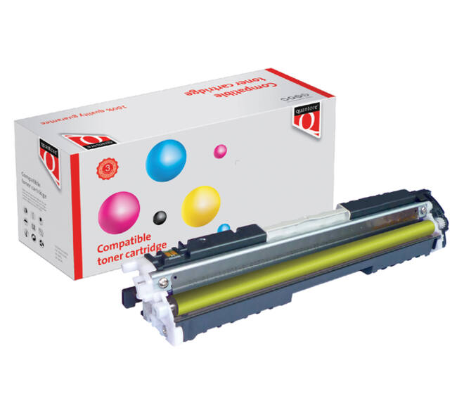 Tonercartridge Quantore alternatief tbv HP CE126A geel
