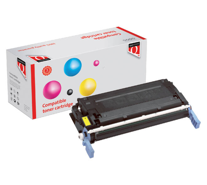 Tonercartridge Quantore alternatief tbv HP C9722A 641A geel