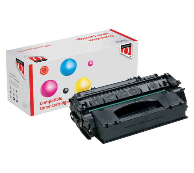 Tonercartridge Quantore alternatief tbv HP Q5949A 49A zwart