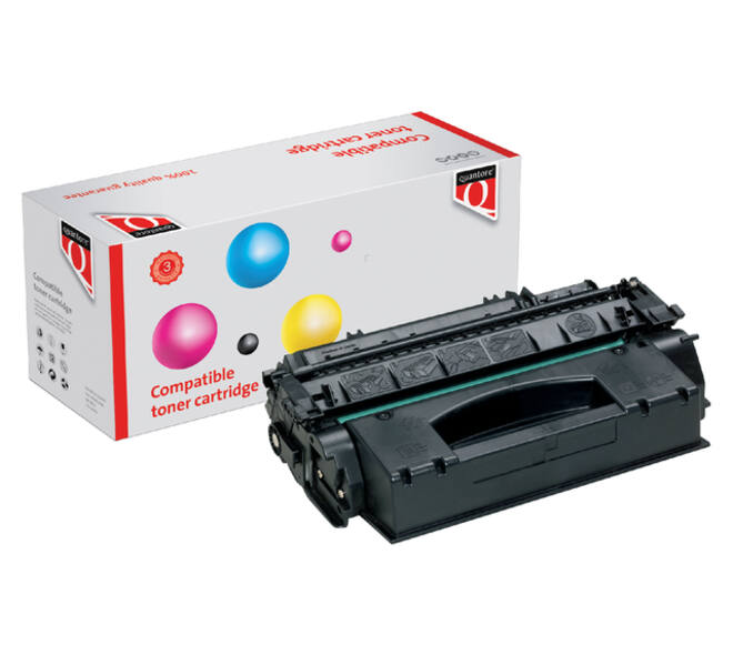 Tonercartridge Quantore alternatief tbv HP Q5949X 49X zwart