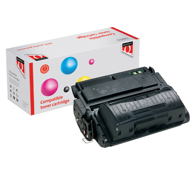 Tonercartridge Quantore alternatief tbv HP Q5942A 42A zwart