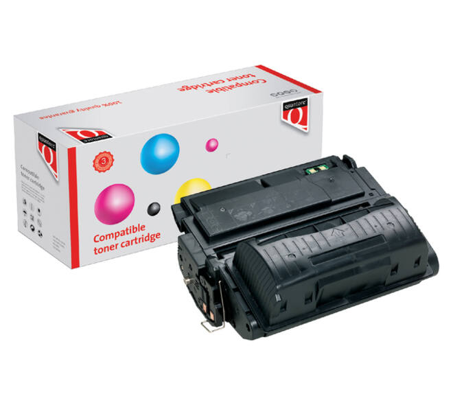 Tonercartridge Quantore alternatief tbv HP Q5942X 42X zwart