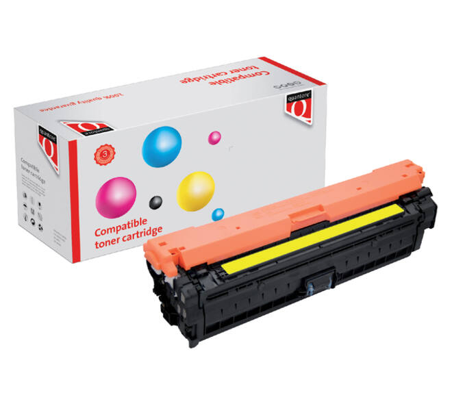 Tonercartridge Quantore alternatief tbv HP CE342A 651A geel