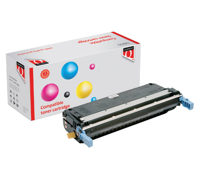 Tonercartridge Quantore alternatief tbv HP C9730A 645A zwart