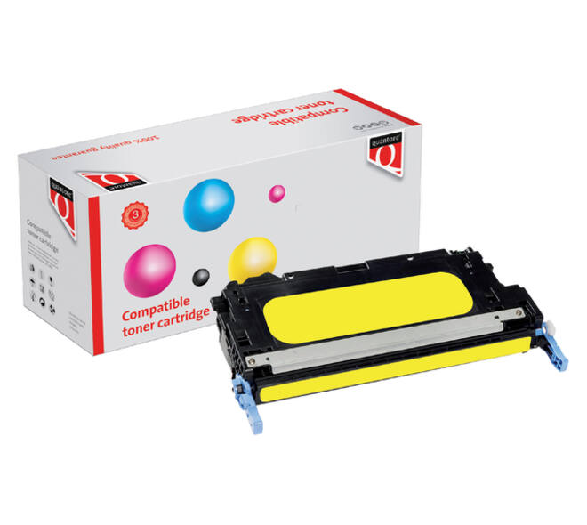 Tonercartridge Quantore alternatief tbv HP Q6472A 502A geel