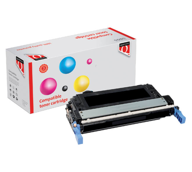 Tonercartridge Quantore alternatief tbv HP Q5950A 643A zwart