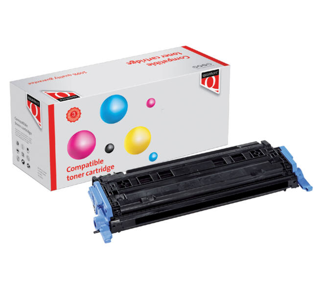 Tonercartridge Quantore alternatief tbv HP Q6000A 124A zwart