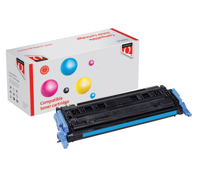 Tonercartridge Quantore alternatief tbv HP Q6001A 124A blauw