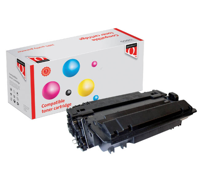 Tonercartridge Quantore alternatief tbv HP CE255XX 55XX zwart