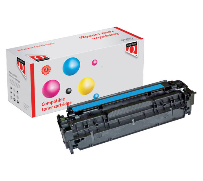 Tonercartridge Quantore alternatief tbv HP CC531A 304A blauw